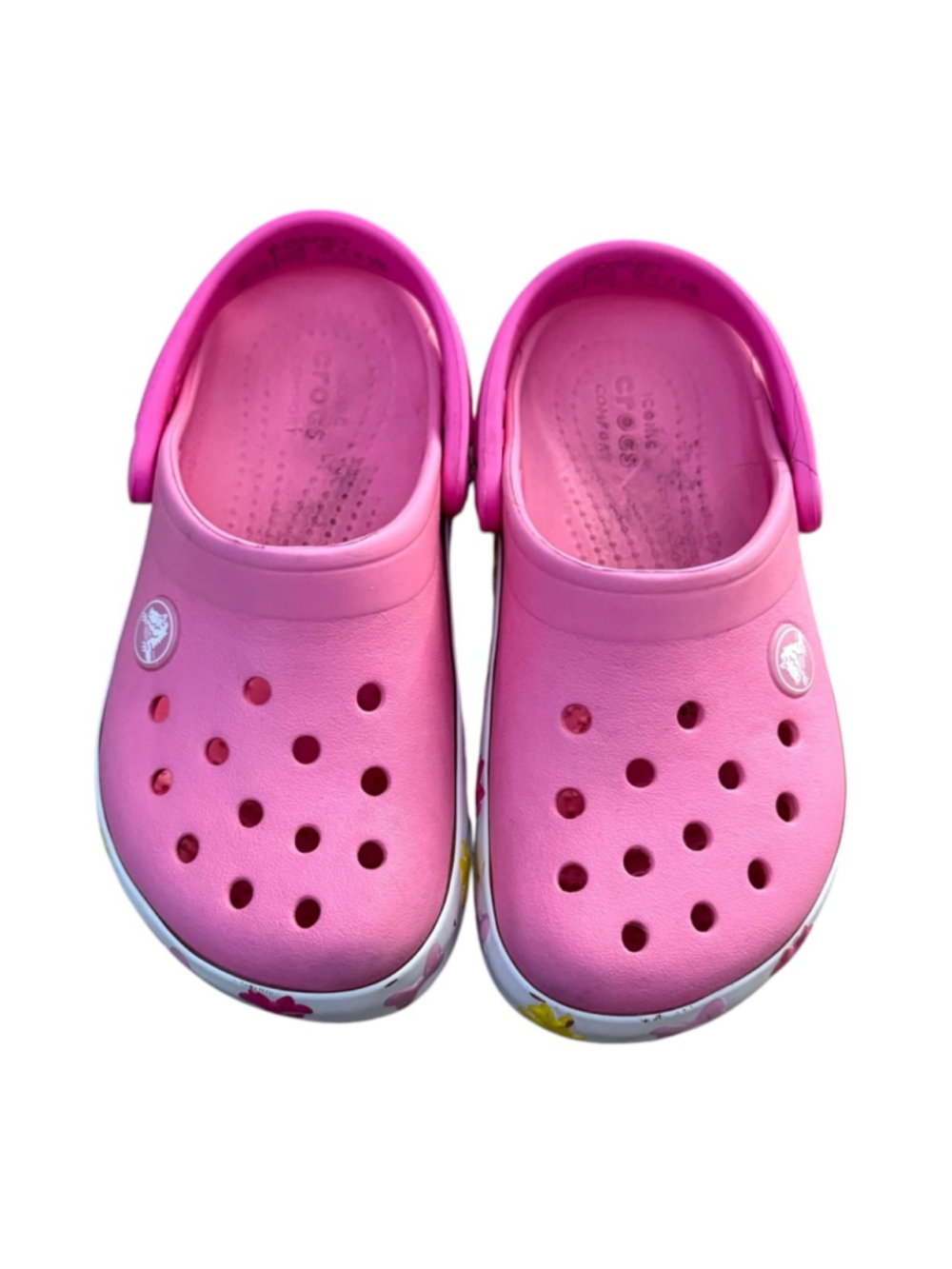 Crocs Kids Minnie Mouse Disney Pink Light-Up Clogs C10 - Picture 4 of 7
